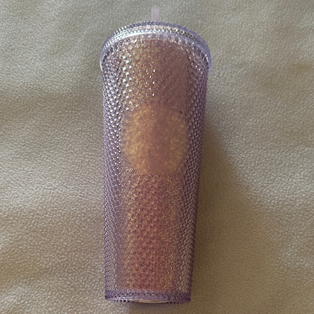 Starbucks China release  Purple Studded Tumbler with Straw 24oz